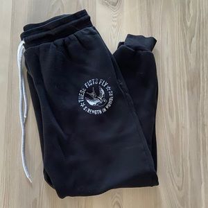 Sz S These Fists Fly Sweatpants - EUC!